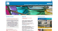 Desktop Screenshot of aaqtic.org.ar